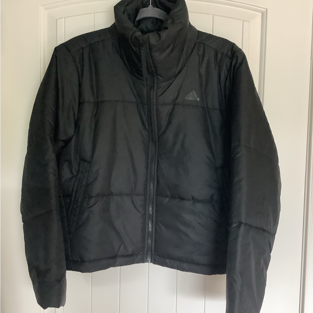 Adidas Women's Black Puffer Jacket
